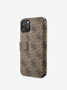 Guess 4G Book iPhone 11 Brown Obal