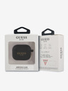 Guess 4G Charm Silikonové AirPods 3 Black Obal