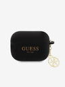 Guess 4G Charm Silikonové AirPods Pro 2 Black Obal