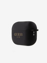 Guess 4G Charm Silikonové AirPods Pro 2 Black Obal