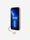 Guess 4G Charm Zadní Kryt pro iPhone 14 Brown Obal na telefon