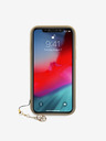 Guess 4G Charm Zadní Kryt pro iPhone 12/12 Pro 6.1 Grey Obal na telefon