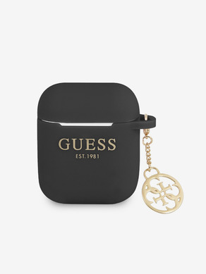 Guess 4G Charm AirPods 1/2 Black Obal