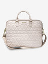 Guess Quilted Notebook 15 Pink" Taška