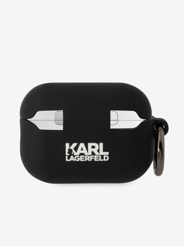 Karl Lagerfeld AirPods Pro 2 Obal Černá