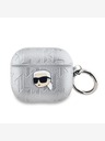 Karl Lagerfeld AirPods 3 Silver Obal