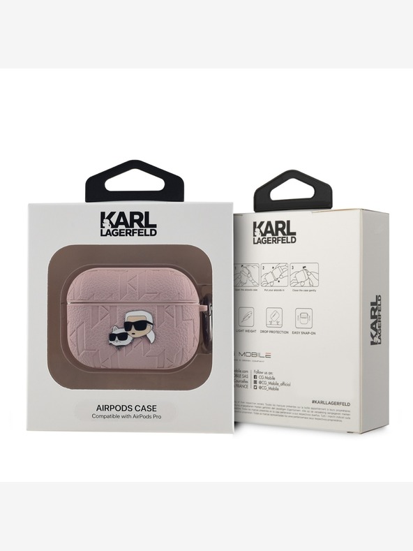 Karl Lagerfeld AirPods Pro Obal Růžová