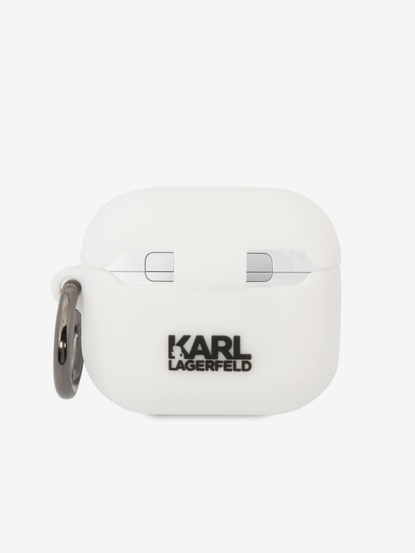 Karl Lagerfeld Airpods 3 Obal Bílá