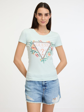 Guess Triangle Flowers Triko