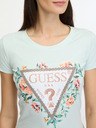 Guess Triangle Flowers Triko