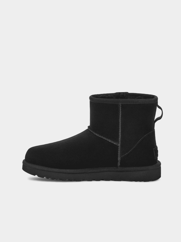 UGG Bailey zip mini Kotníková obuv Černá