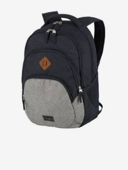 Travelite Basics Melange Navy/grey Batoh