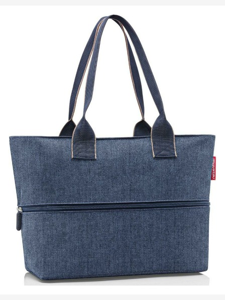 Reisenthel Shopper E1 Herringbone Dark Blue Taška