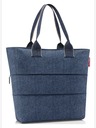 Reisenthel Shopper E1 Herringbone Dark Blue Taška