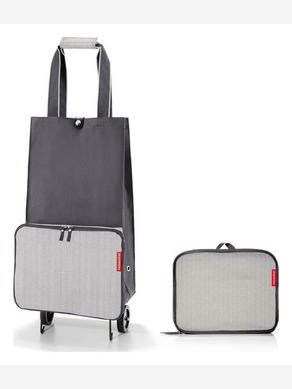 Reisenthel Foldabletrolley Herringbone Grey Taška