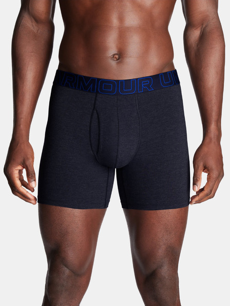 Under Armour M UA Perf Cotton 6in Boxerky 3 ks