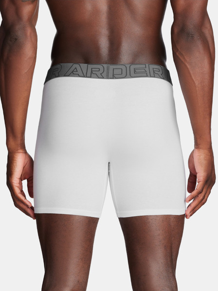 Under Armour UA Performance Cotton 6in Boxerky 3 ks