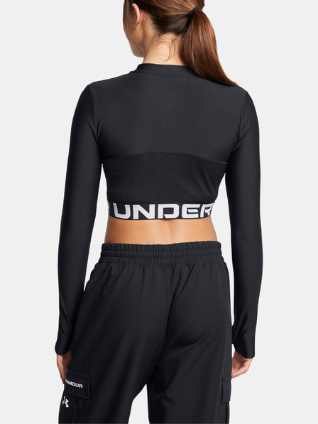 Under Armour HeatGear Rib 1/4 Zip LS Triko