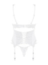 Obsessive Amor Blanco Corset Set