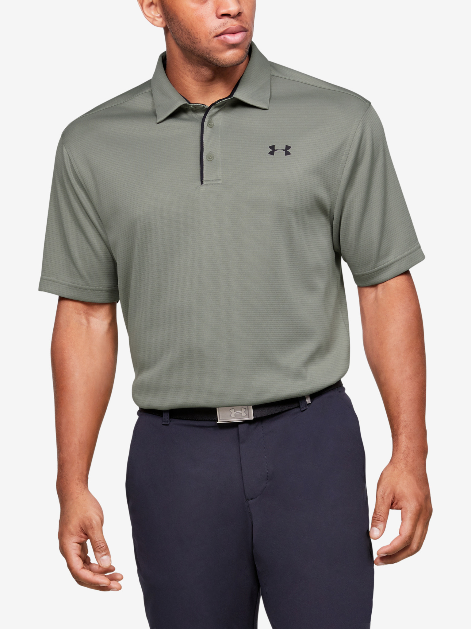 Obrázok Tech™ Polo tričko Under Armour | Zelená | Pánske | XS