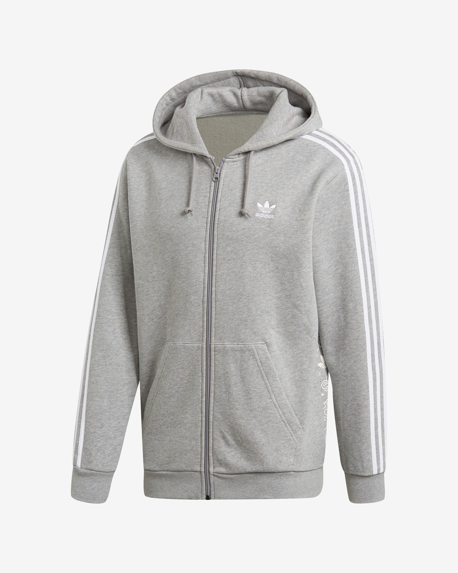 adidas originals Monogram Full Zip Sweatshirt Grey