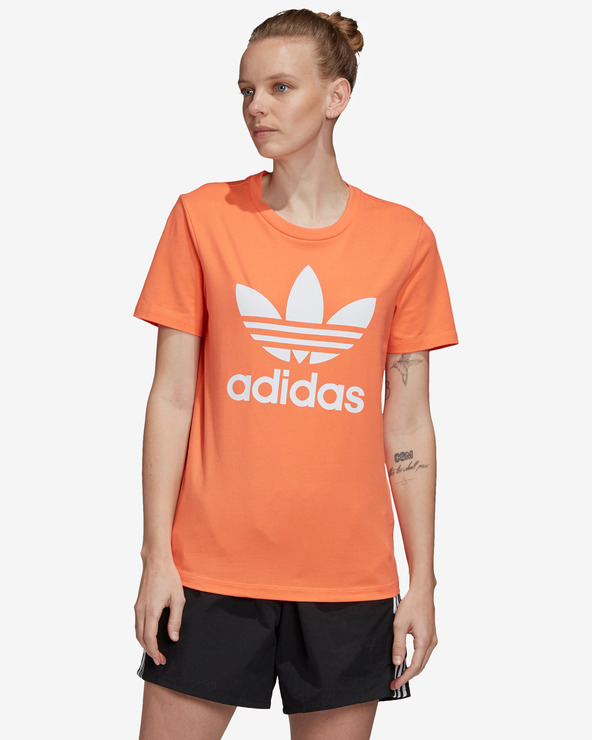 adidas Originals Trefoil T-Shirt Orange